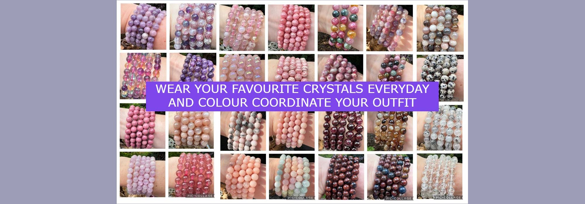 Pretty Little Healing Crystals - Bracelets